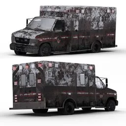 Apocalypse Ambulance Car