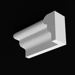 Crown Molding Design25 6X3Inches